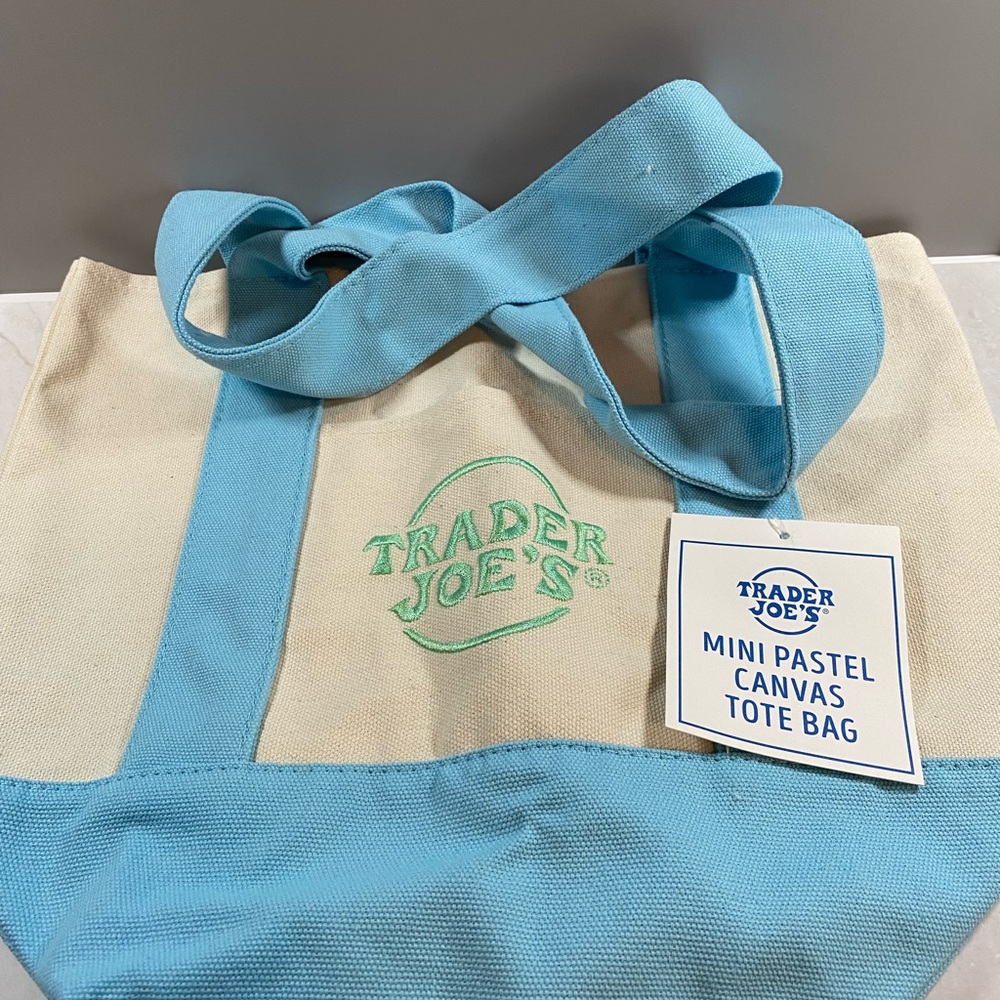 Trader Joe’s Mini Canvas Tote Bag